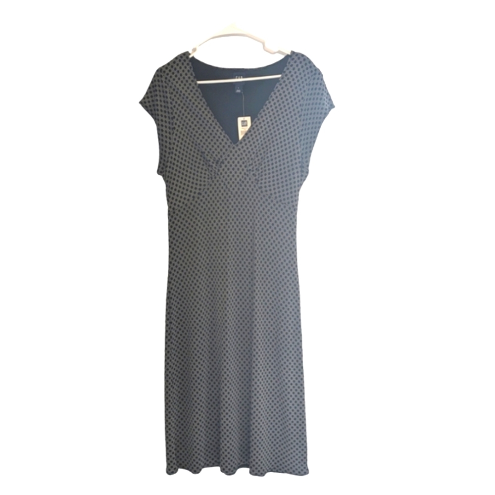 🌞 3/$15 NWT Gap Tie Back Midi Dress Large